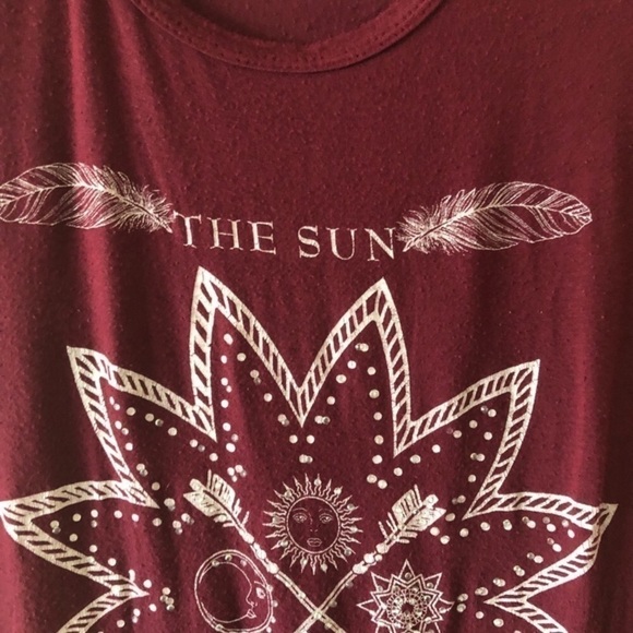 Moonchild Moon Stars Zodiac Vibe Graphic Tee - Picture 4 of 7